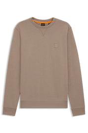 Sweatshirt aus Baumwolle - 346-Open Green - Grün