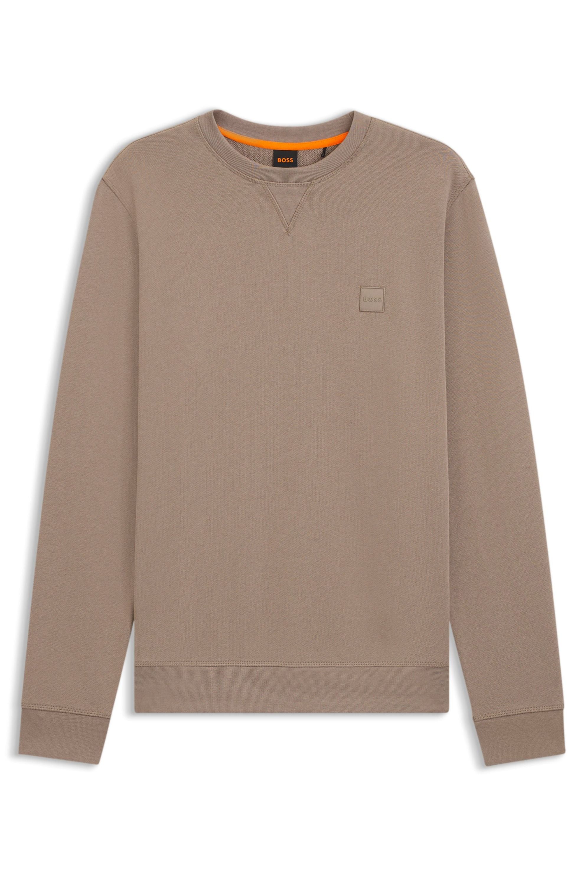 Sweatshirt aus Baumwolle - 346-Open Green - Grün