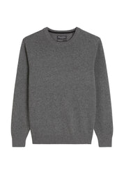 Pullover regular - 0473-Graphic Grey Melange - Grau