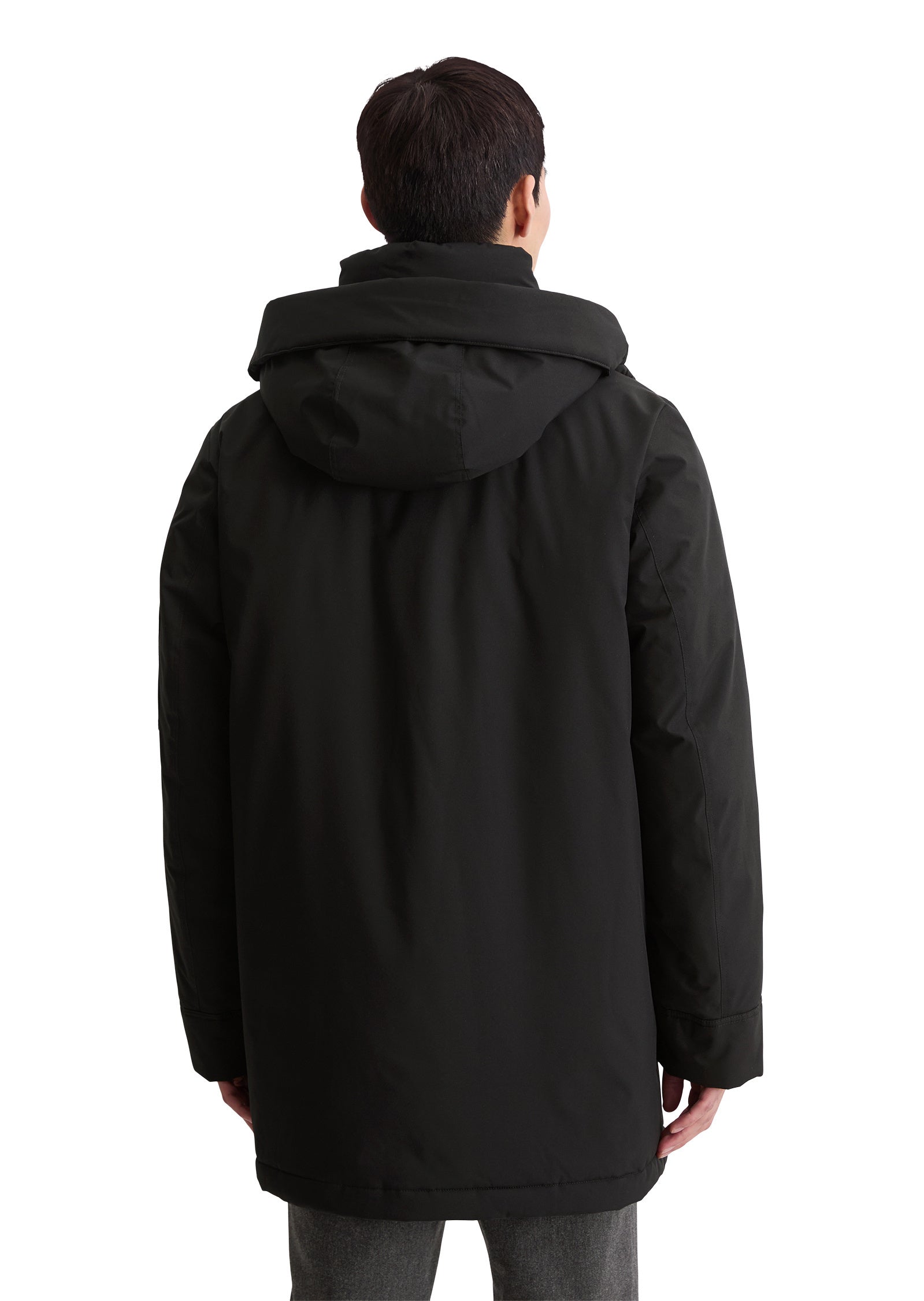 Parka mit Kapuze - 990-black - Schwarz