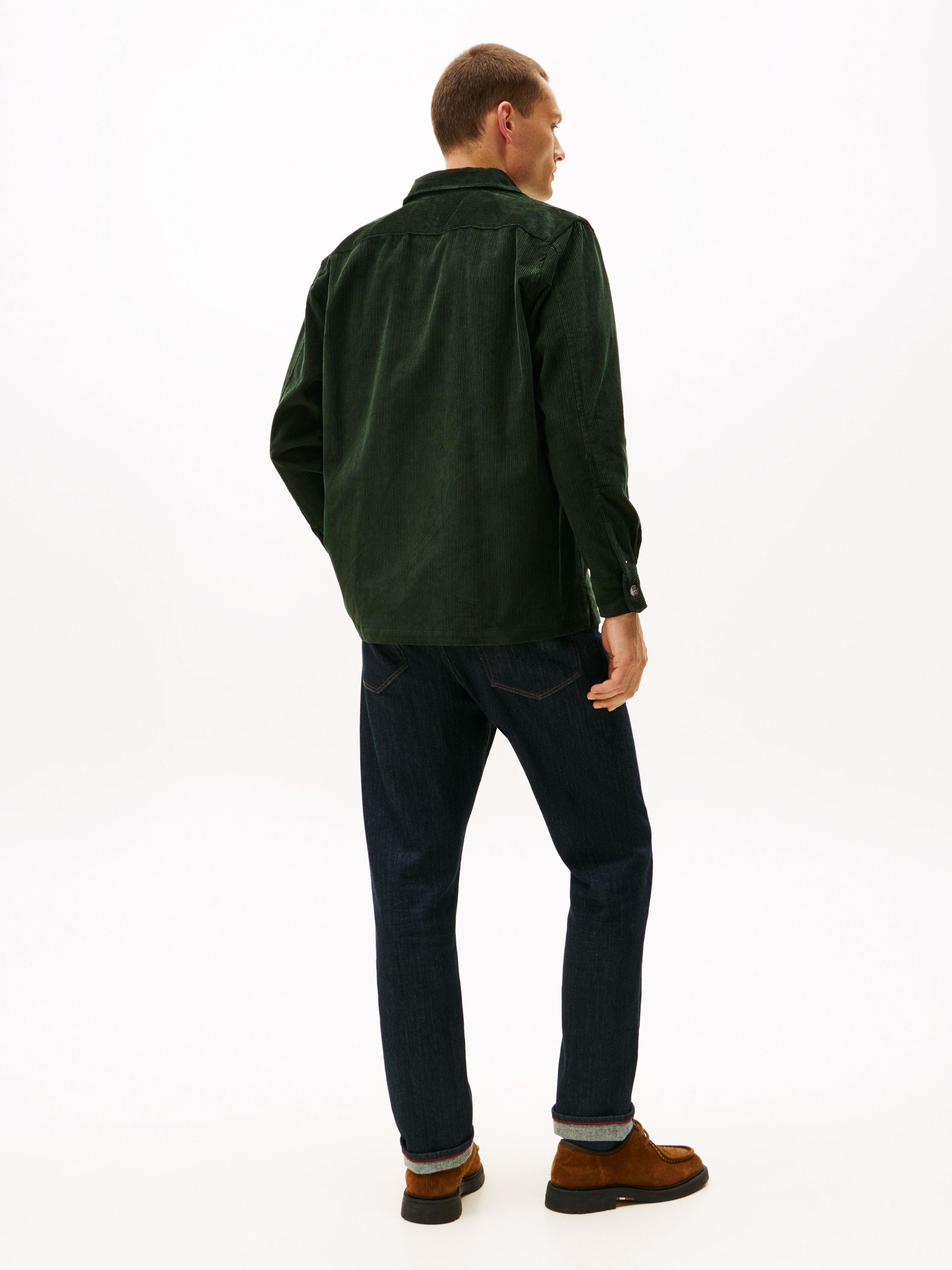 Cordovershirt aus Baumwolle - 0H9-GREEN - Grün