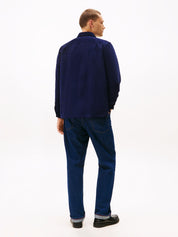 Cordovershirt aus Baumwolle - BCL-BLUE - Blau