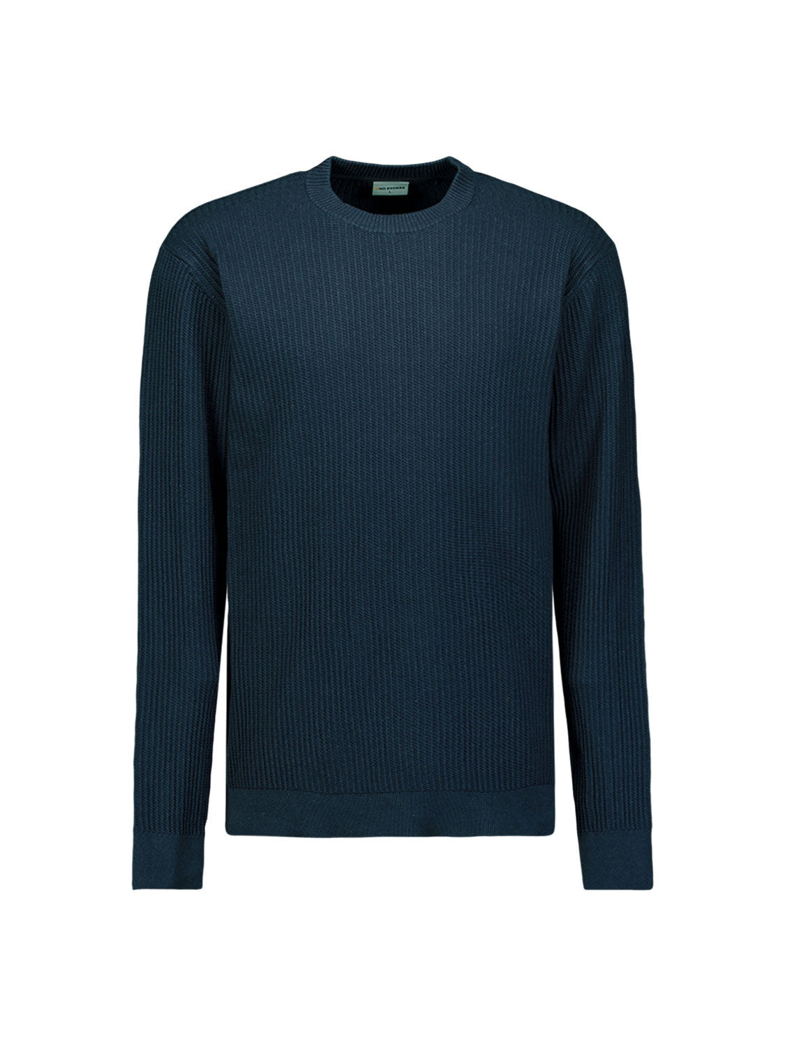 Strickpullover aus Baumwollmix - 078-Night - Blau