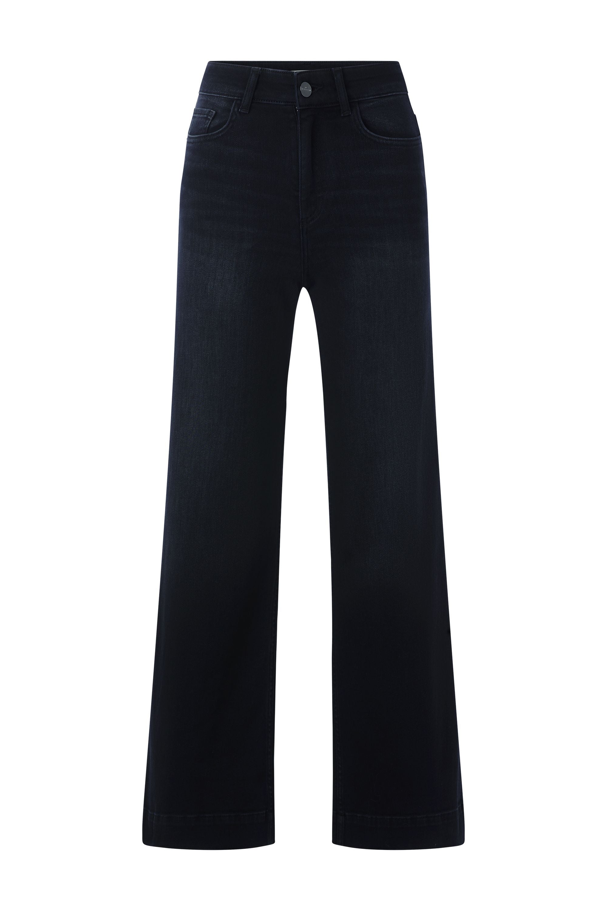 Jeans MARLENE Wide Leg - 900-denim black - Schwarz