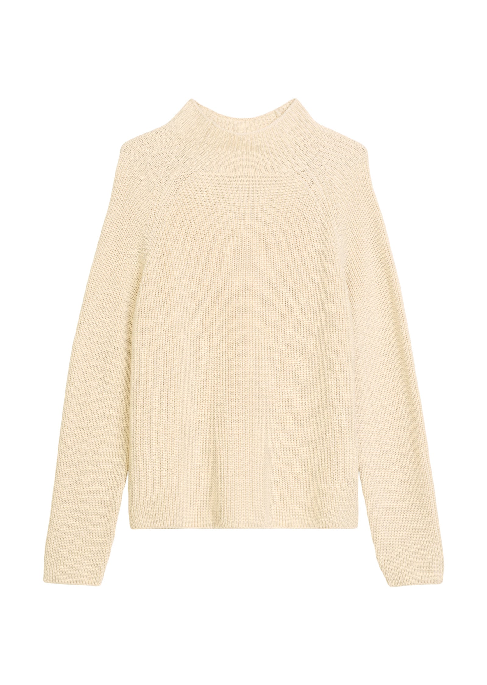 Strickpullover mit Turtleneck - 159-chalky sand - Creme
