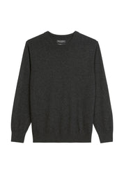 Strickpullover aus Baumwollmix - 989-dark grey melange - Grau