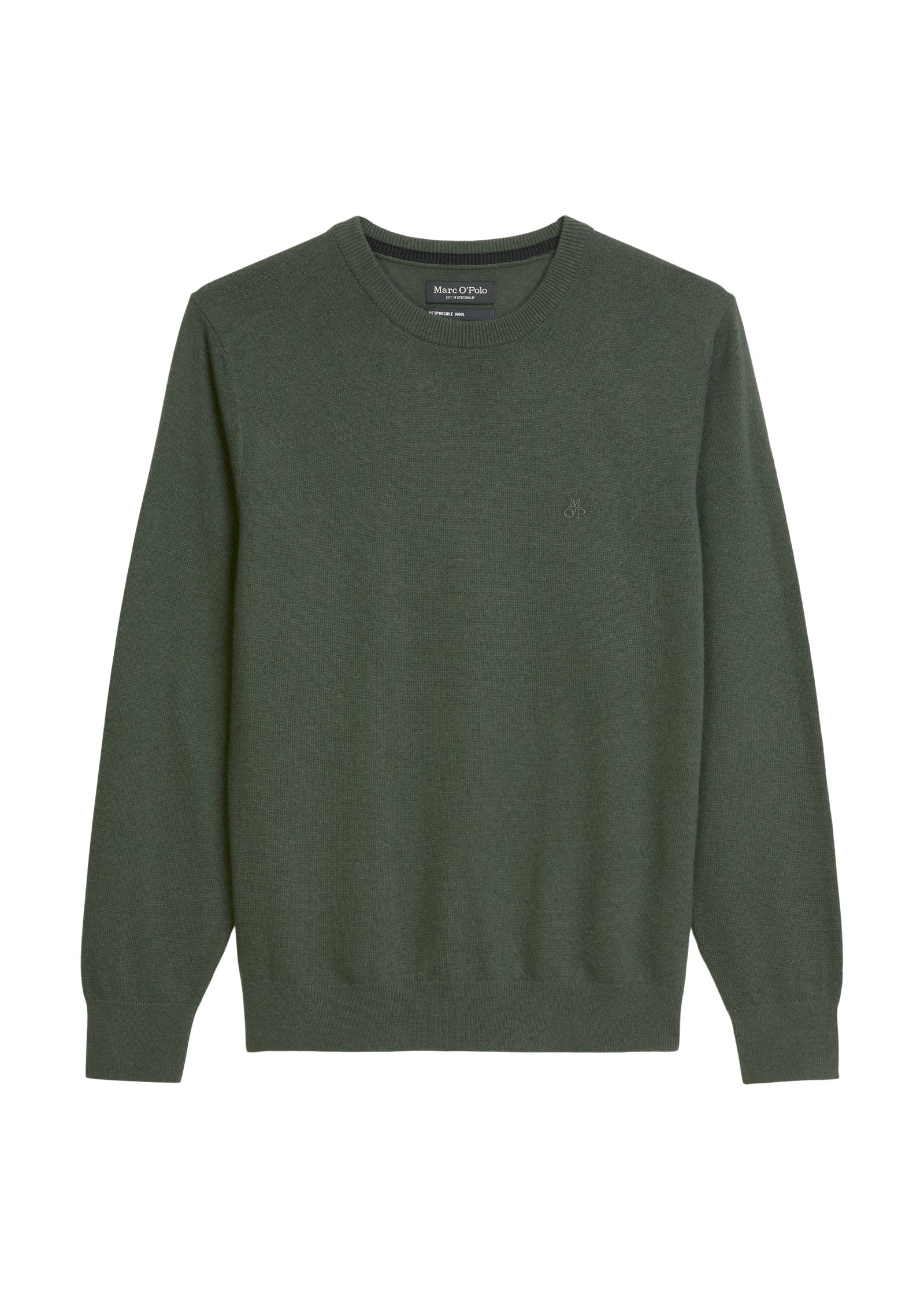 Strickpullover aus Baumwollmix - 451-mangrove - Grün