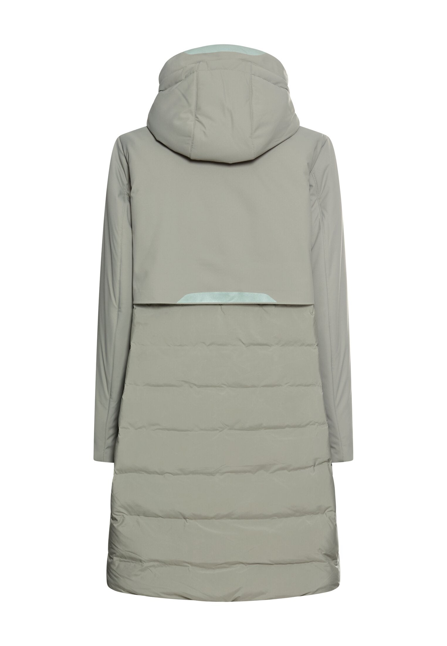 Funktionsparka mit Kapuze - 40-Misty Sage - Grün