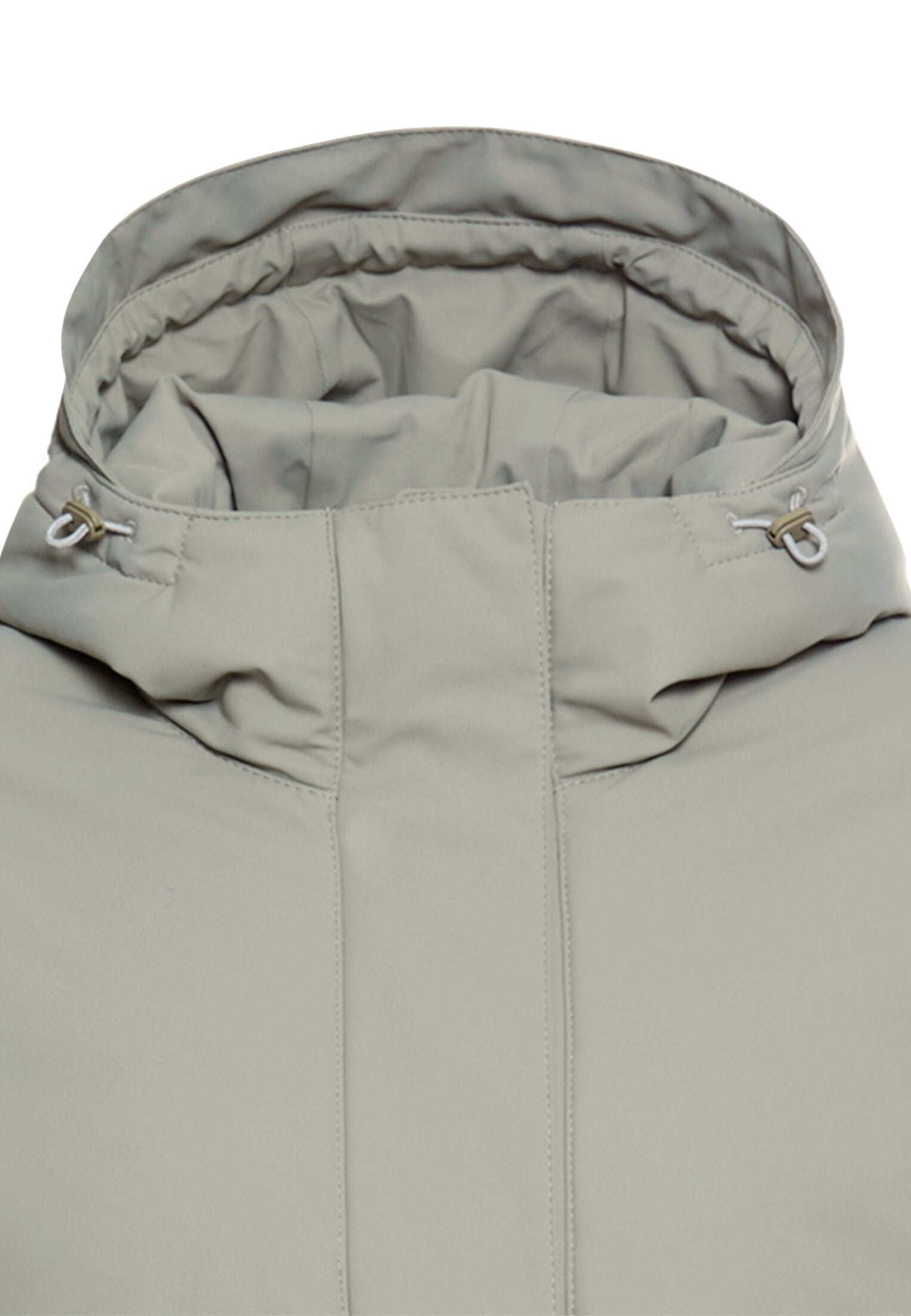 Funktionsparka mit Kapuze - 40-Misty Sage - Grün