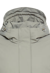 Funktionsparka mit Kapuze - 40-Misty Sage - Grün