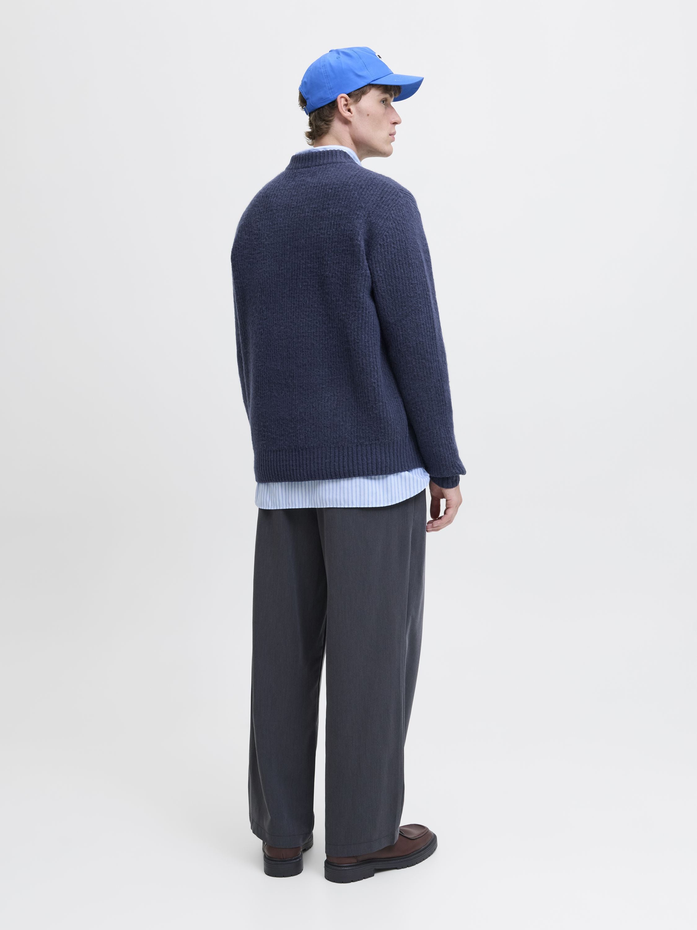 Strickpullover - Ocean Cavern - Blau