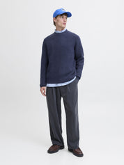 Strickpullover - Ocean Cavern - Blau