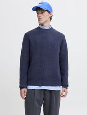 Strickpullover - Ocean Cavern - Blau