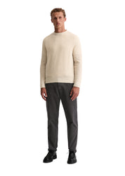 Strickpullover - 152-white cotton - Beige