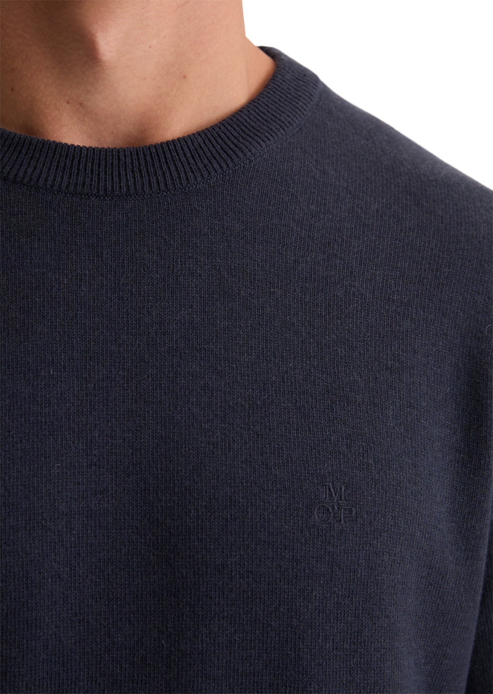 Pullover regular - 4131-Dark Navy - Blau