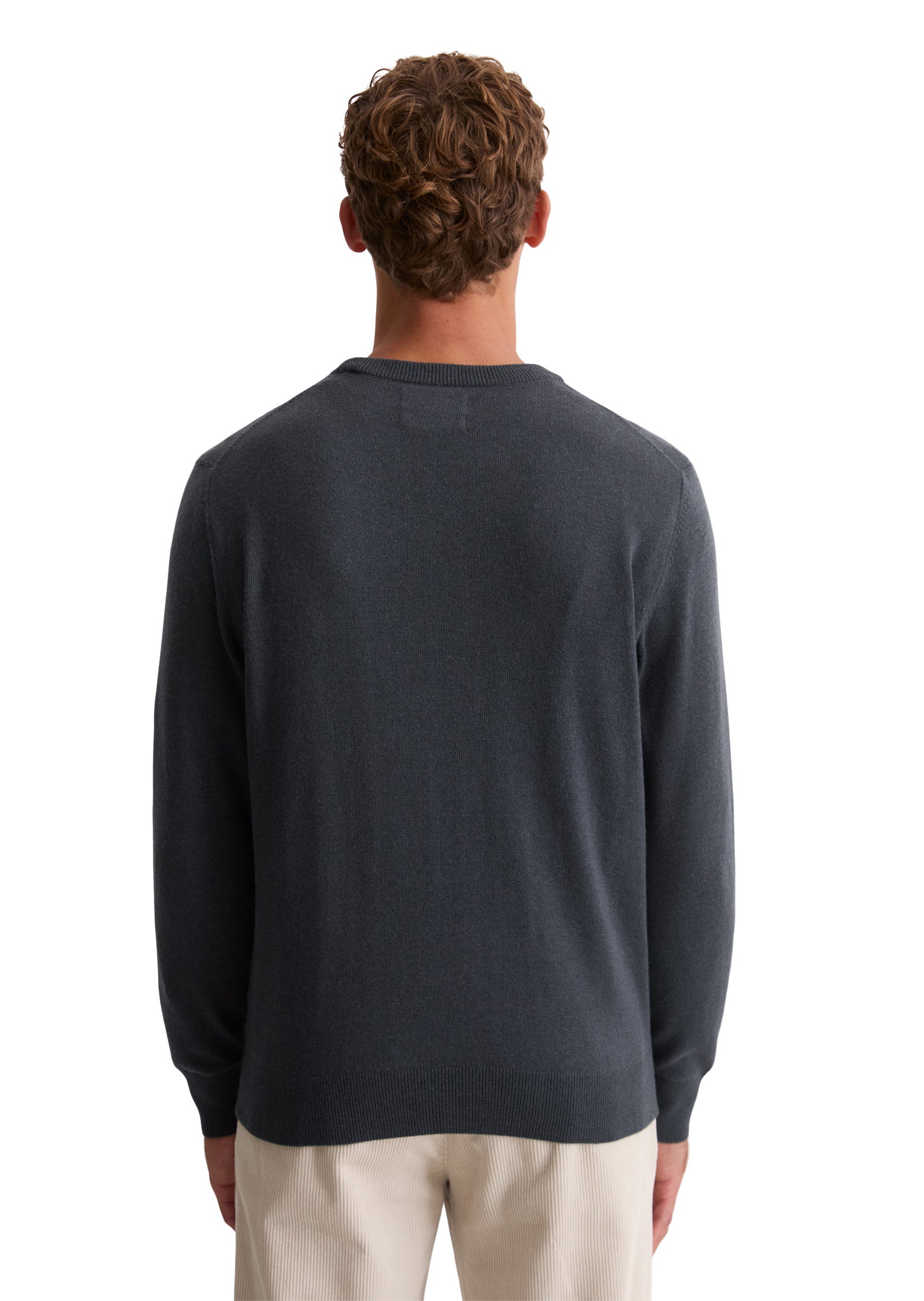 Pullover regular - 4131-Dark Navy - Blau