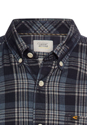 Freizeithemd Regular Fit - 48-Dark Navy - Blau