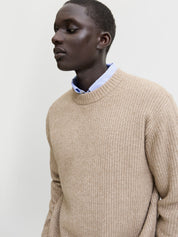 Strickpullover - Mocha Meringue - Braun