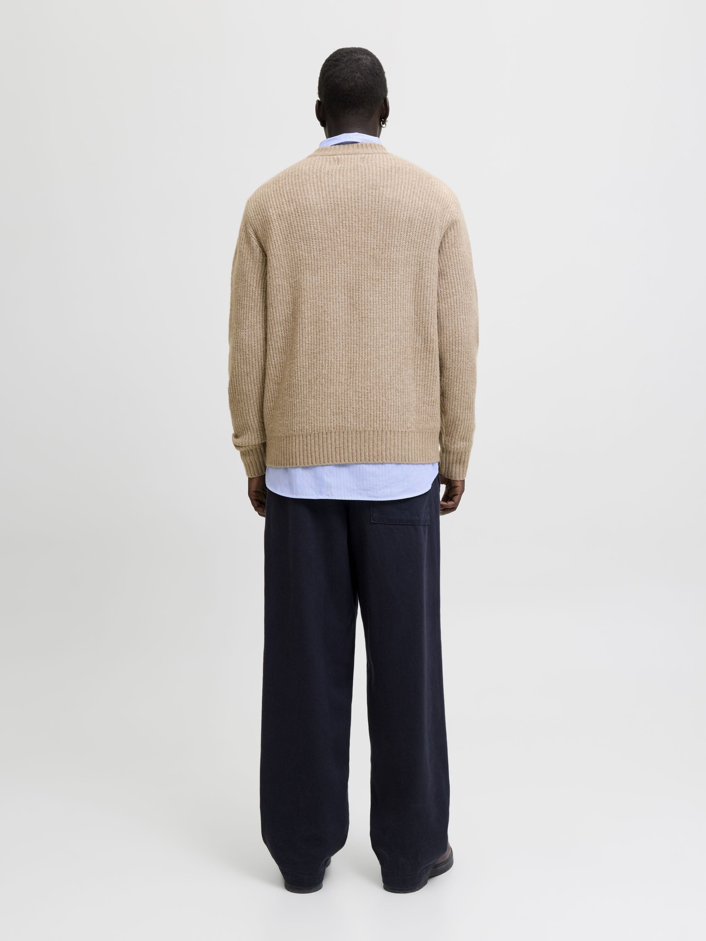 Strickpullover - Mocha Meringue - Braun