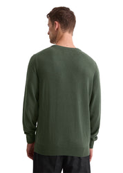 Strickpullover aus Baumwollmix - 451-mangrove - Grün