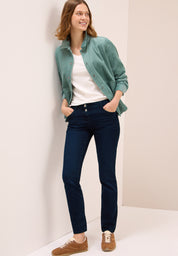 Jeans Slim Fit - 14437 blue black washed - Blau