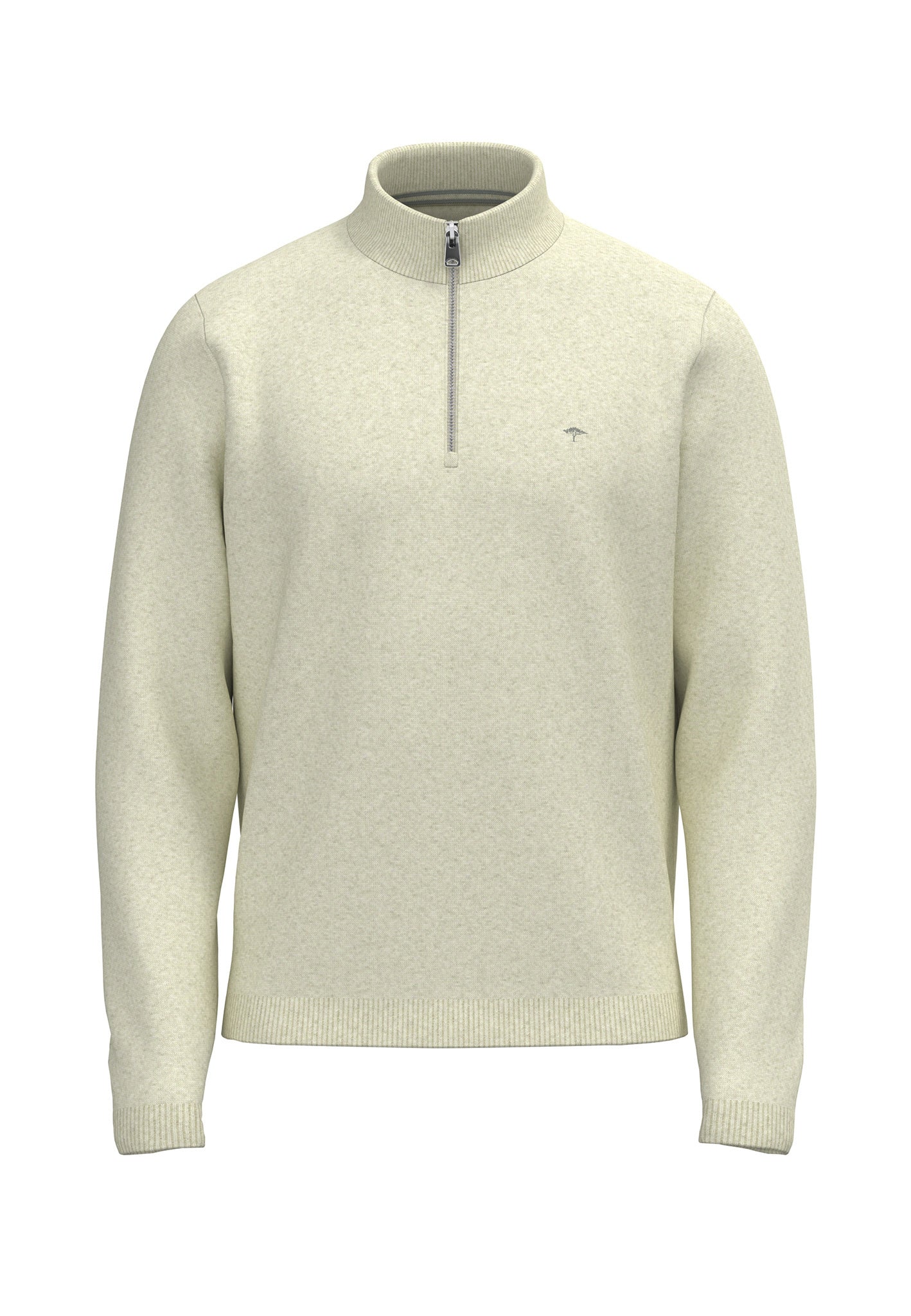 Strick-Troyer aus Baumwolle - 824-new offwhite - Creme