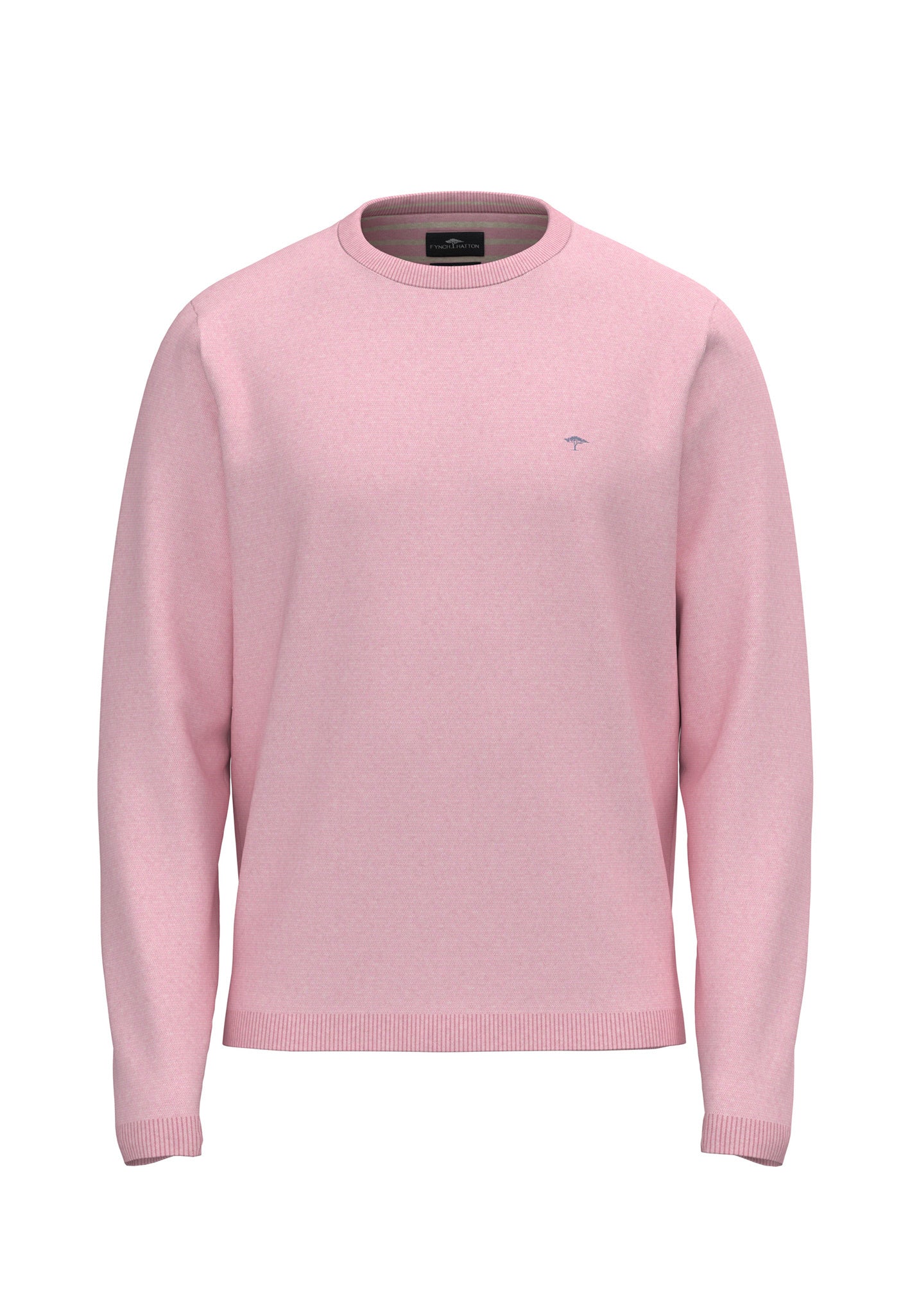 Strickpullover aus Baumwolle - 464-magnolia - Rosa