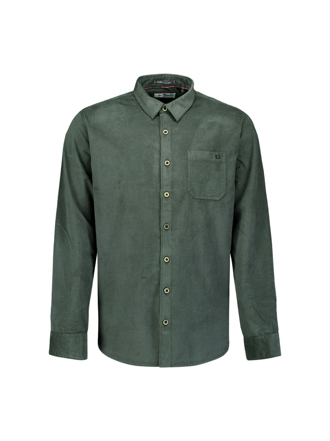 Freizeithemd Regular Fit - 052-Dark Green - Grün