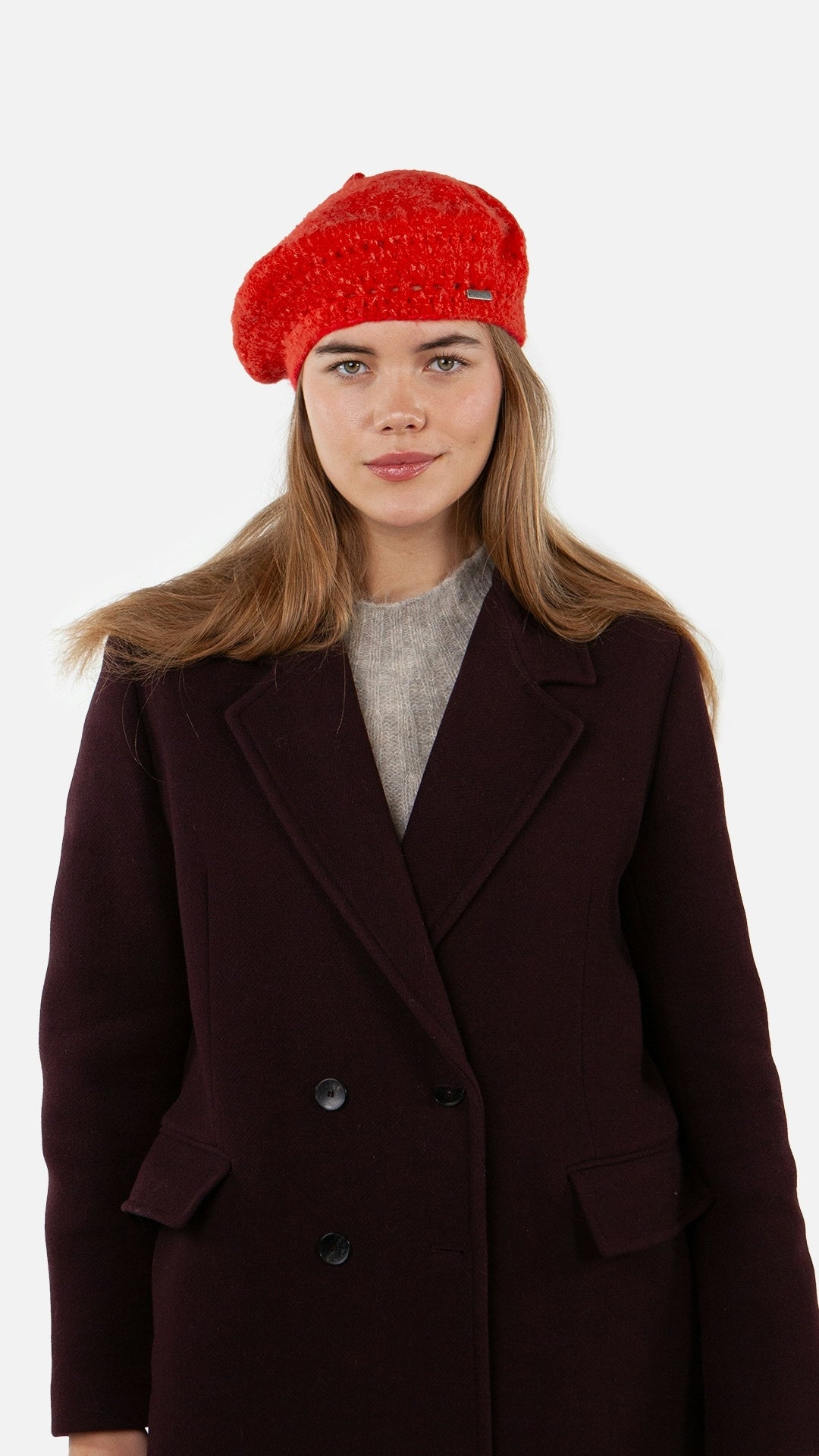 Beret-Mütze CHROSTELLE - red - Rot