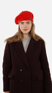 Beret-Mütze CHROSTELLE - red - Rot