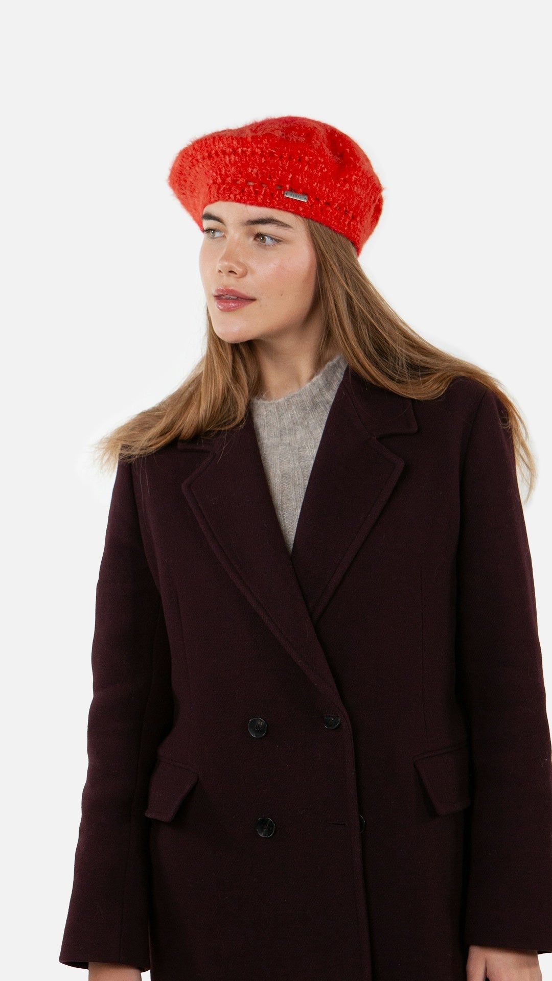 Beret-Mütze CHROSTELLE - red - Rot