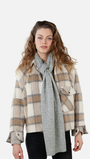 Schal Witzia - heather grey - Grau