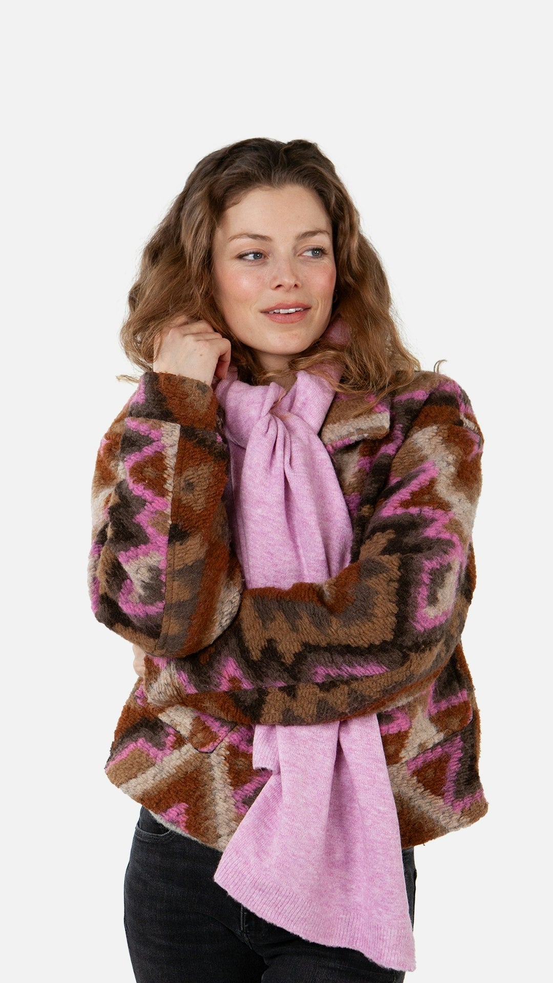 Schal Witzia - dusty pink - Pink