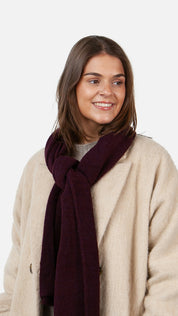 Schal Witzia - aubergine - Violett