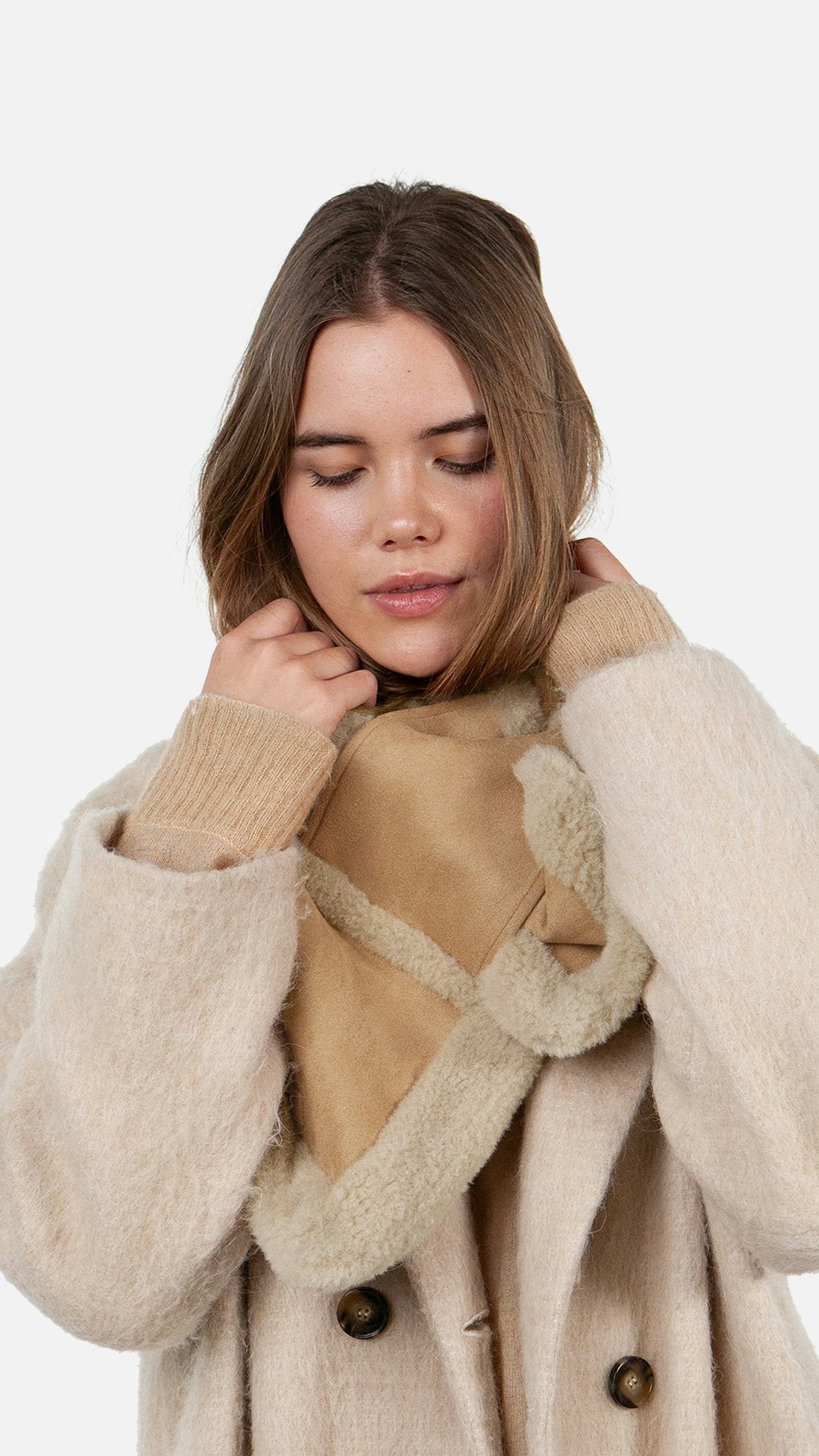 Schal KEGALLE - light brown - Beige