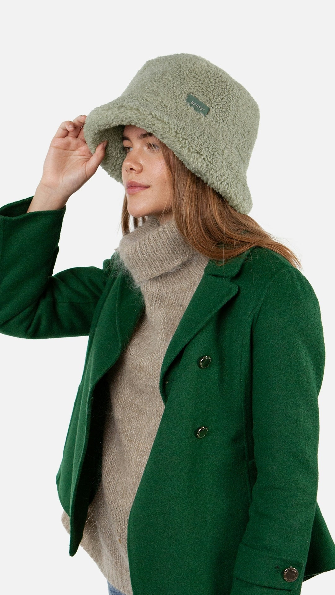 Hut BANTOTA in Teddy Optik - stone - Beige