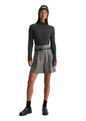 Strickpullover aus Baumwolle - 975-night grey melange - Grau