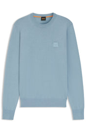 Sweatshirt aus Baumwolle - 451-Light/Pastel Blue - Blau