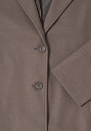 Kurzmantel - 16543 mushroom taupe - Braun