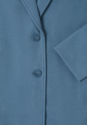 Kurzmantel - 16666 moonstone blue - Blau