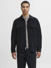 Overshirt Relaxed Fit - Volcanic Ash/CHECK - Schwarz