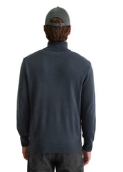 Strickpullover aus Woll-Mix - 898-dark navy - Blau