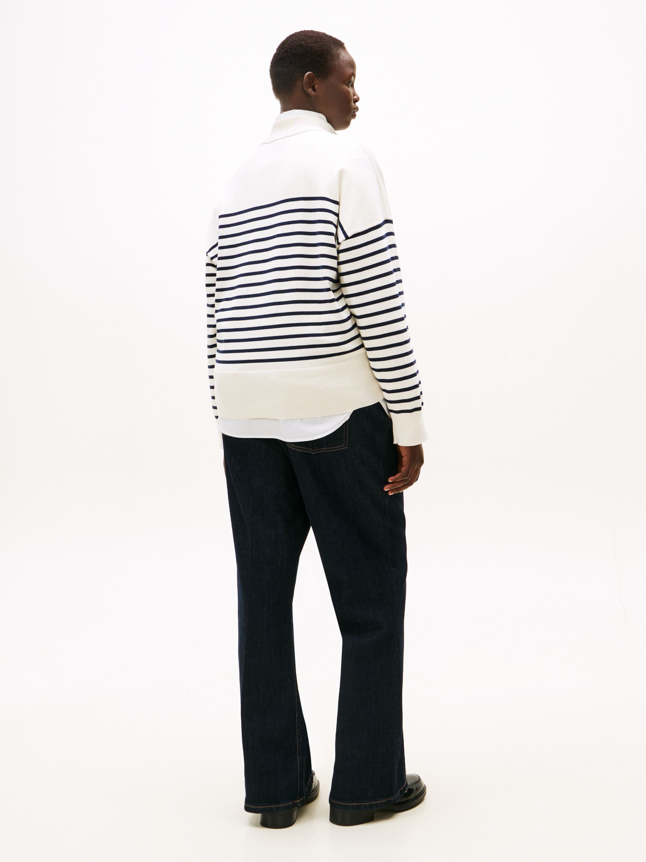 Pulover - 0X2-BLUE - Blau | Weiß