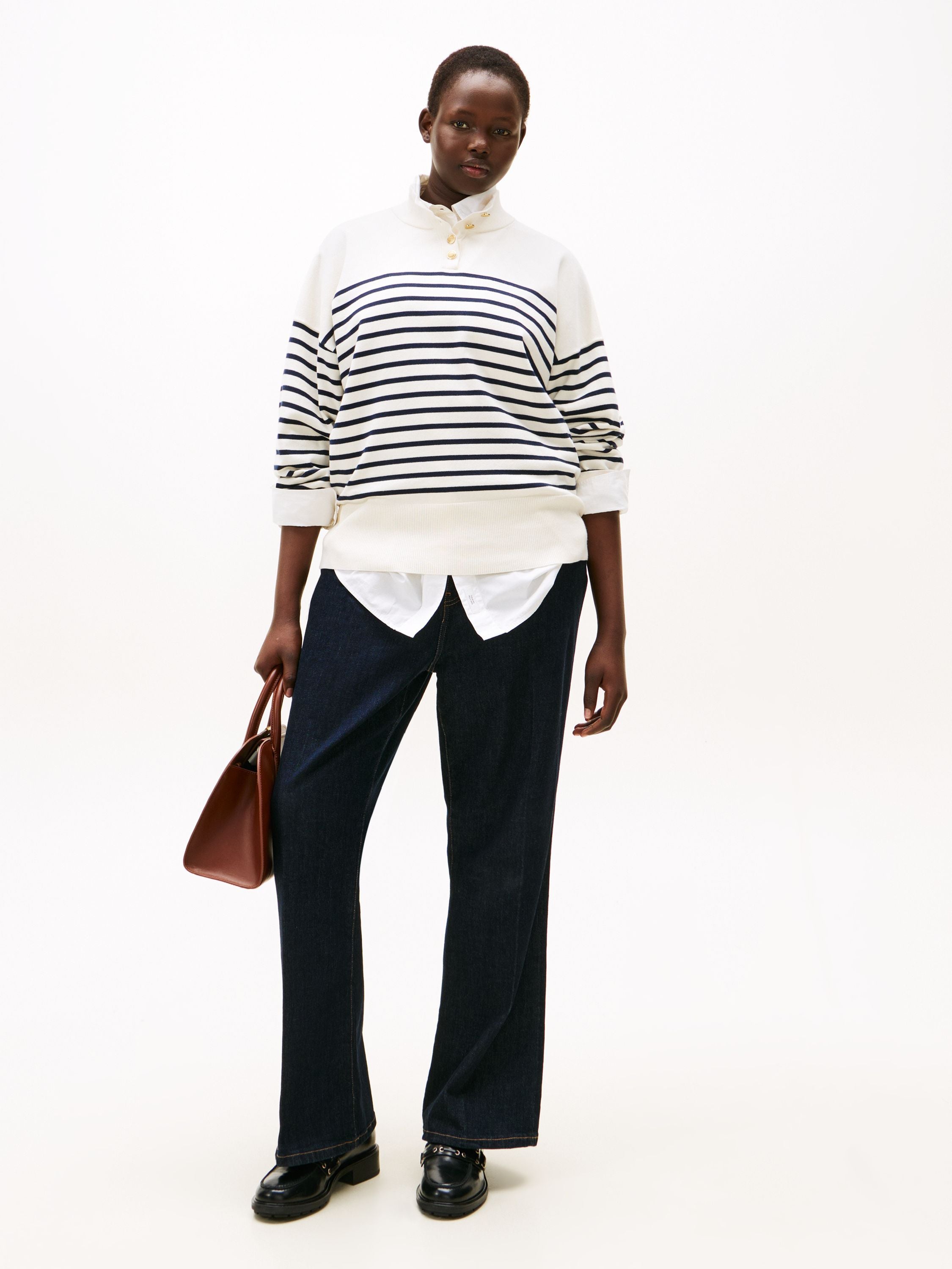 Pulover - 0X2-BLUE - Blau | Weiß