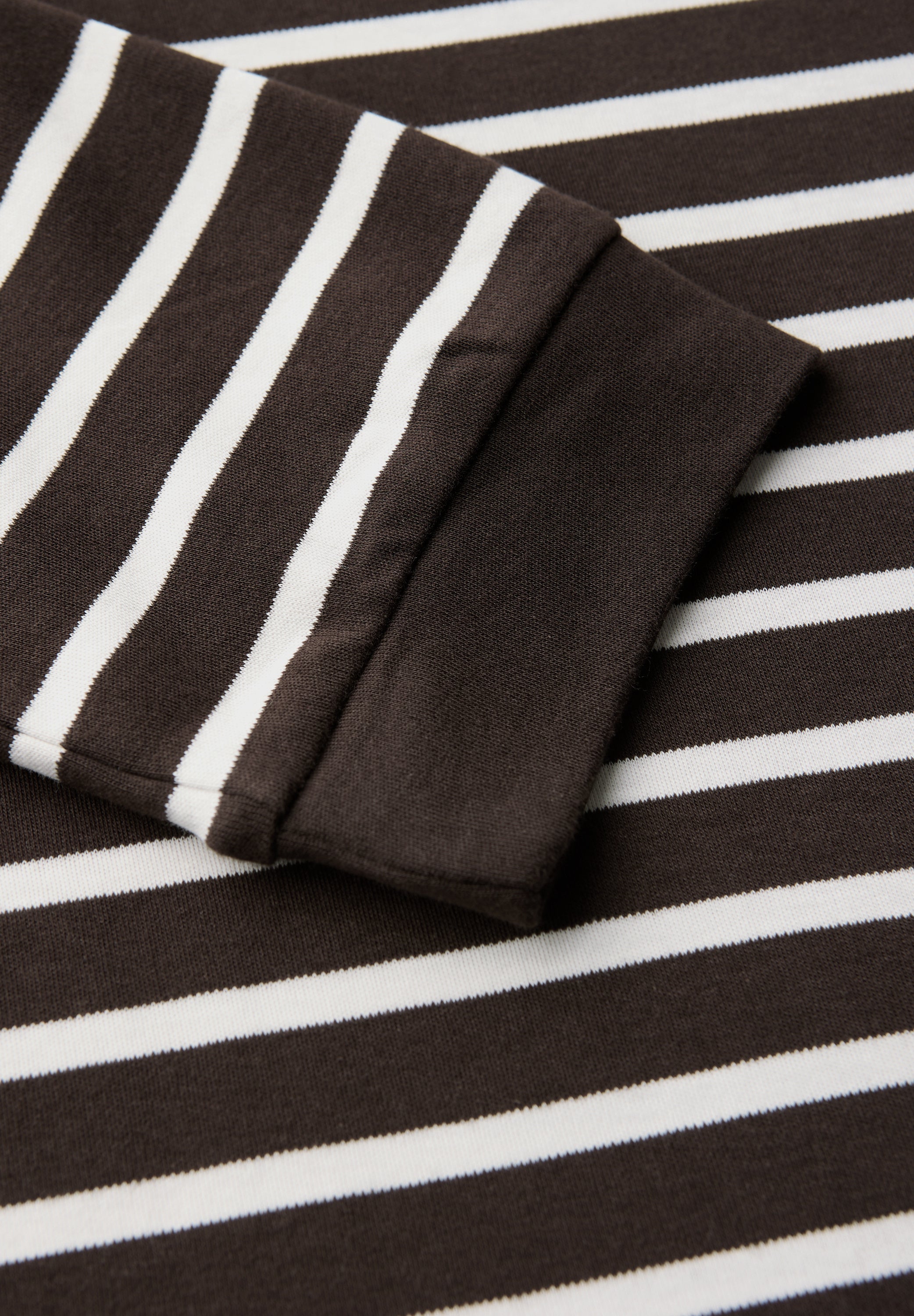 Langarmshirt aus Bio-Baumwolle - 26866-deep roast brown - Braun