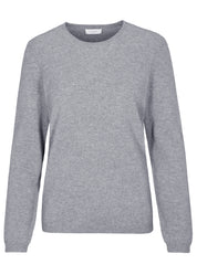 Strickpullover aus Kaschmir - 800 800 GRAU MEL. - Grau