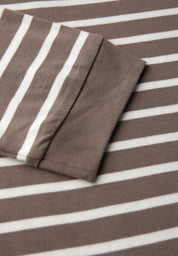 Langarmshirt aus Bio-Baumwolle - 26911-silk brown - Braun