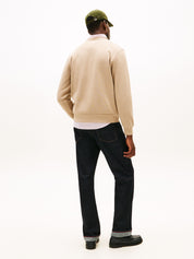 Sweatshirt aus Baumwollmix - AFE-BEIGE - Beige