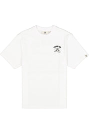 T-Shirt mit Backprint - 50-white - Weiß