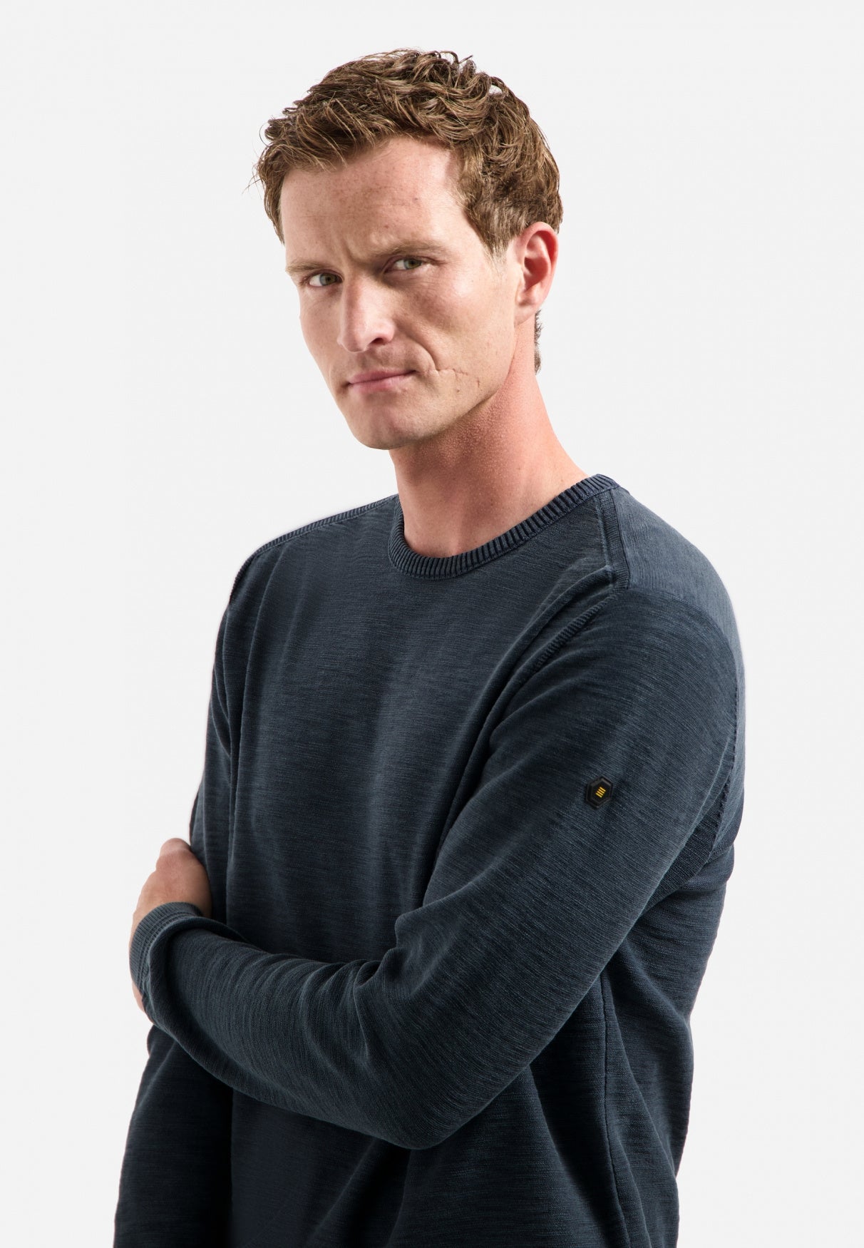 Pullover aus Baumwolle - 078-Night - Grau